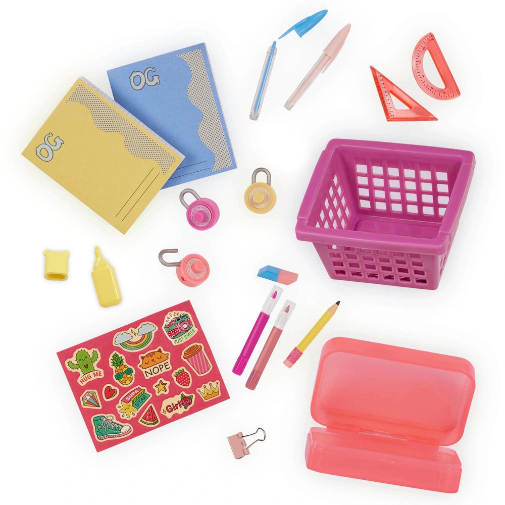 Our Generation School Locker Set