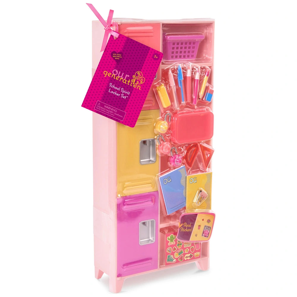 Our Generation School Locker Set