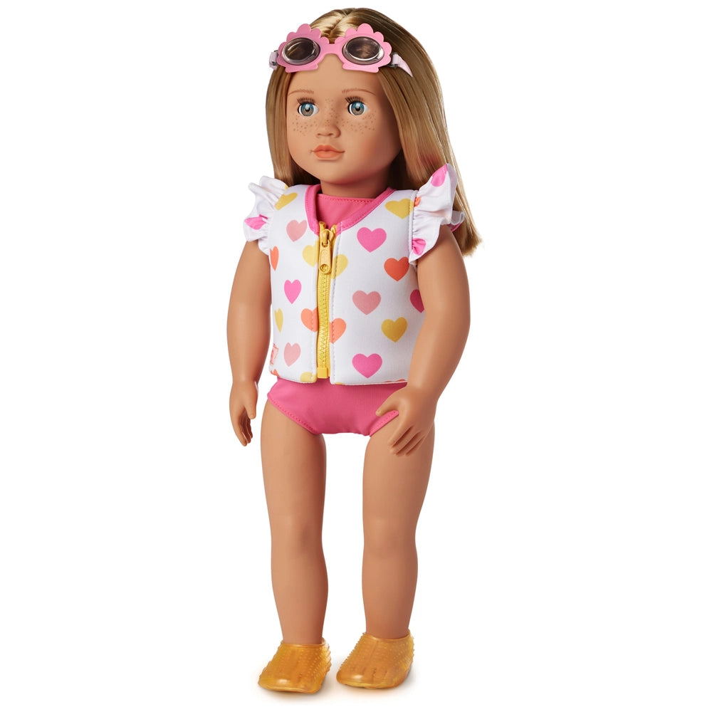 Our Generation Clothes Love To Swim Outfit