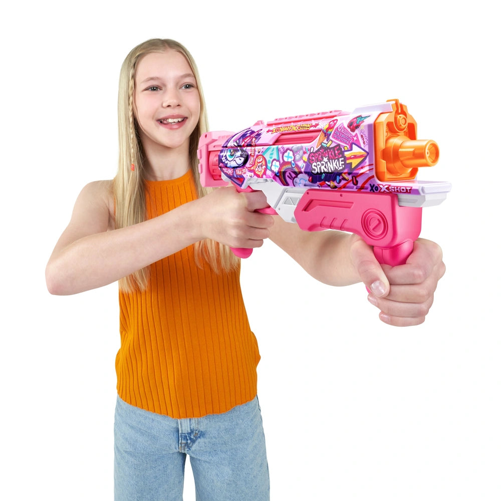Xshot Water By Zuru Skins Unicorn Splash Fast-Fill Water Blaster