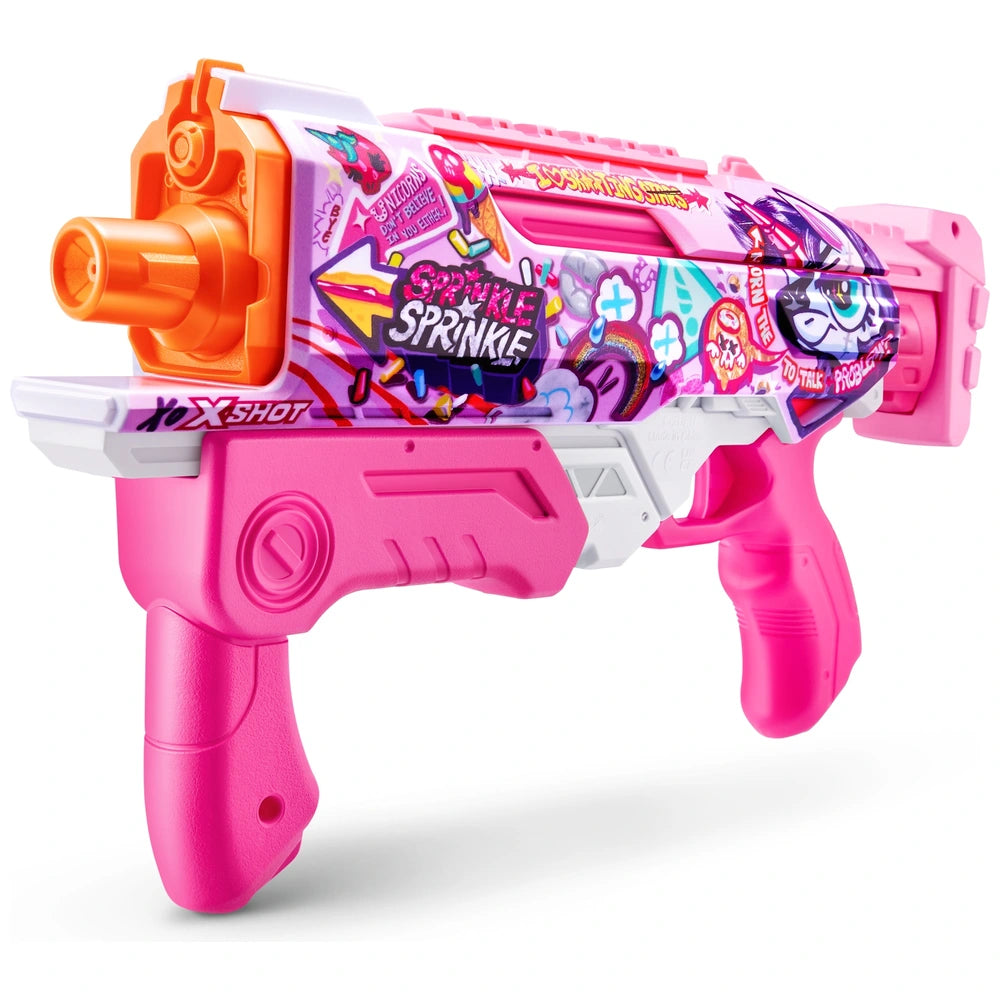 Xshot Water By Zuru Skins Unicorn Splash Fast-Fill Water Blaster