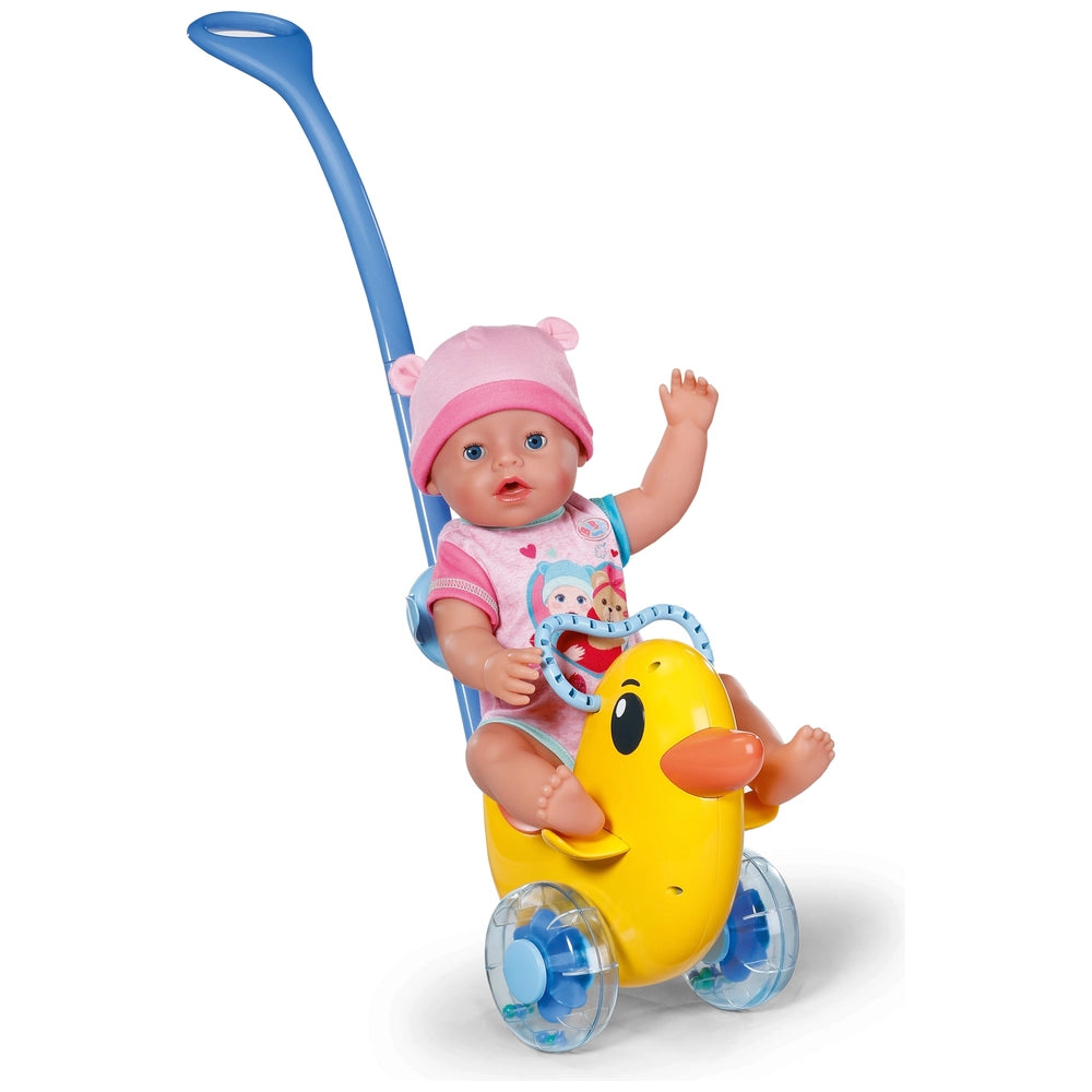 Baby Born Push Along Berta Duck