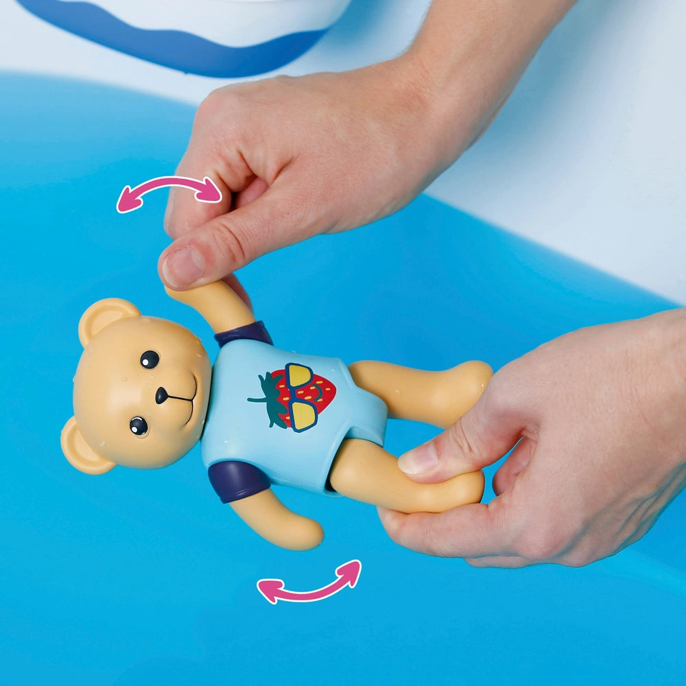 Baby Born Splish Splash Tub And Swimming Teddy Bath Toy