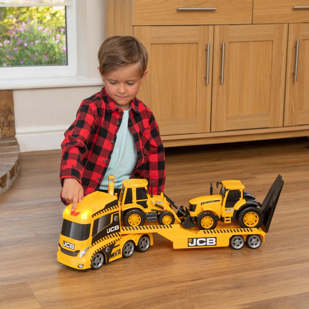 Teamsterz Jcb Light & Sound Heavy Load Hauler