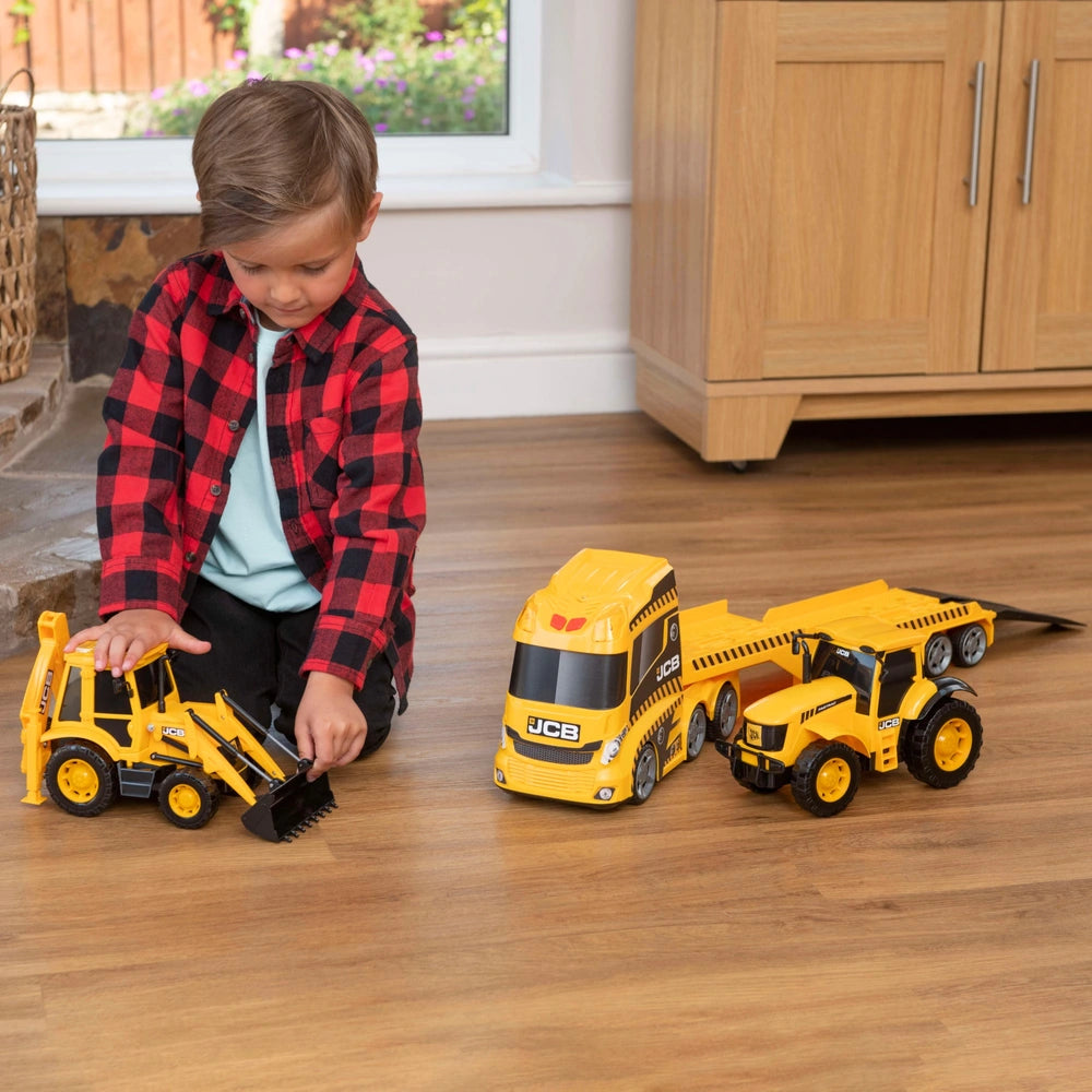 Teamsterz Jcb Light & Sound Heavy Load Hauler