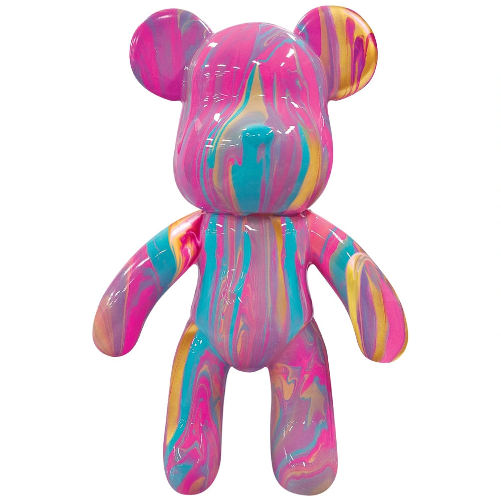 Pour Palz Paint Marble Bear Golden Dream