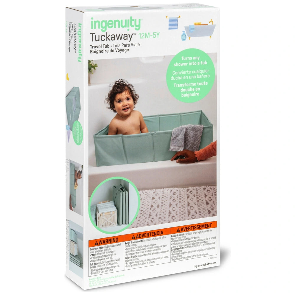 Ingenuity Tuckaway Travel Bath Tub