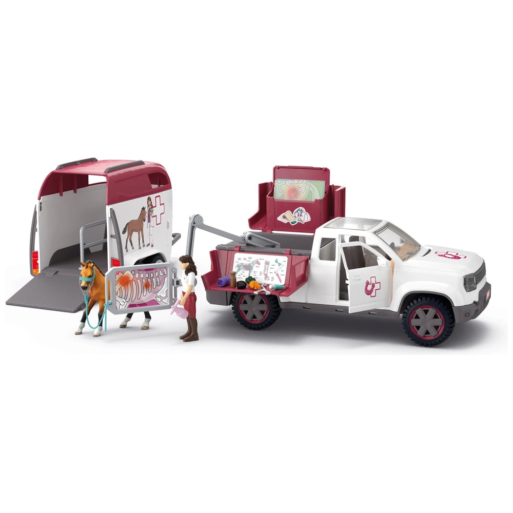 Schleich Horse Club 42704 Mobile Vet With Trailer