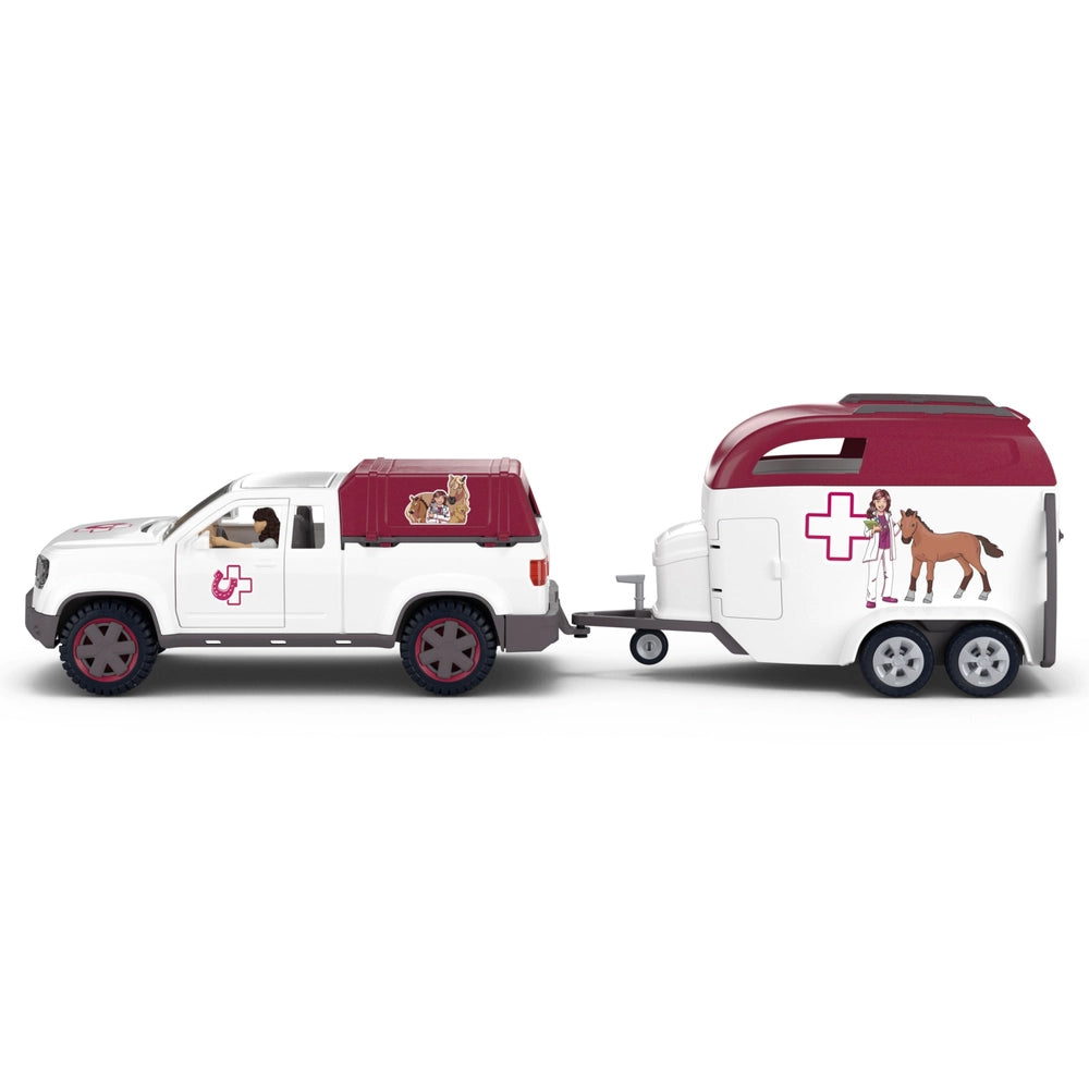 Schleich Horse Club 42704 Mobile Vet With Trailer