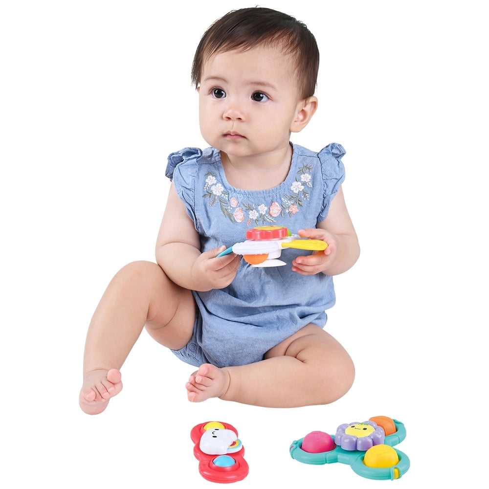 Little Discoveries By Bezou Suction Spinner Trio
