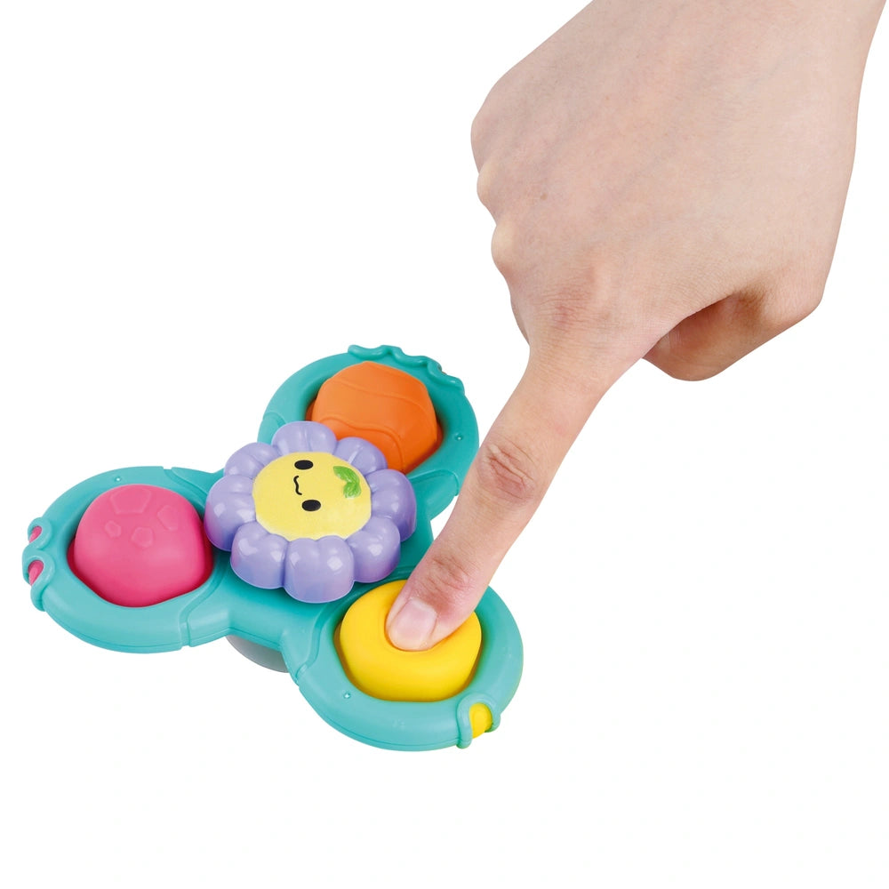 Little Discoveries By Bezou Suction Spinner Trio
