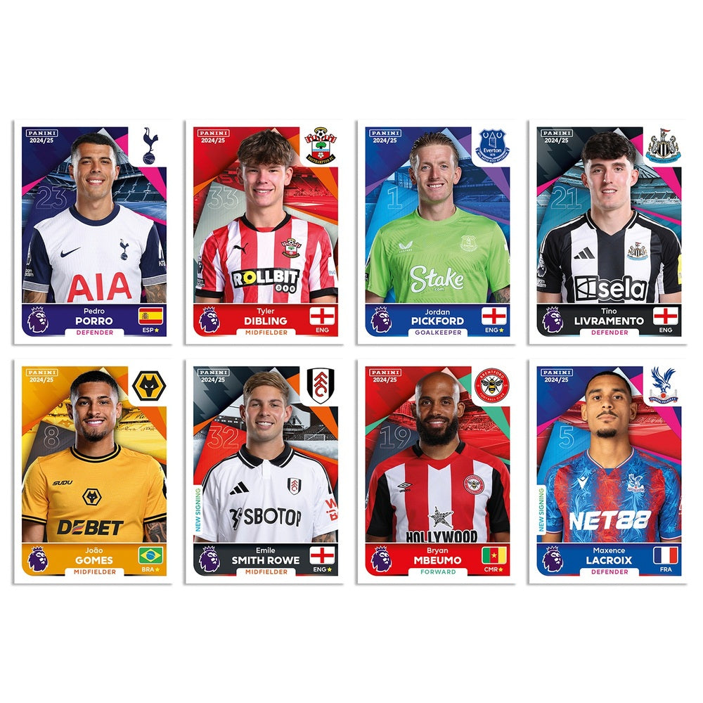Panini Premier League 2025 Official Sticker Collection Starter Pack