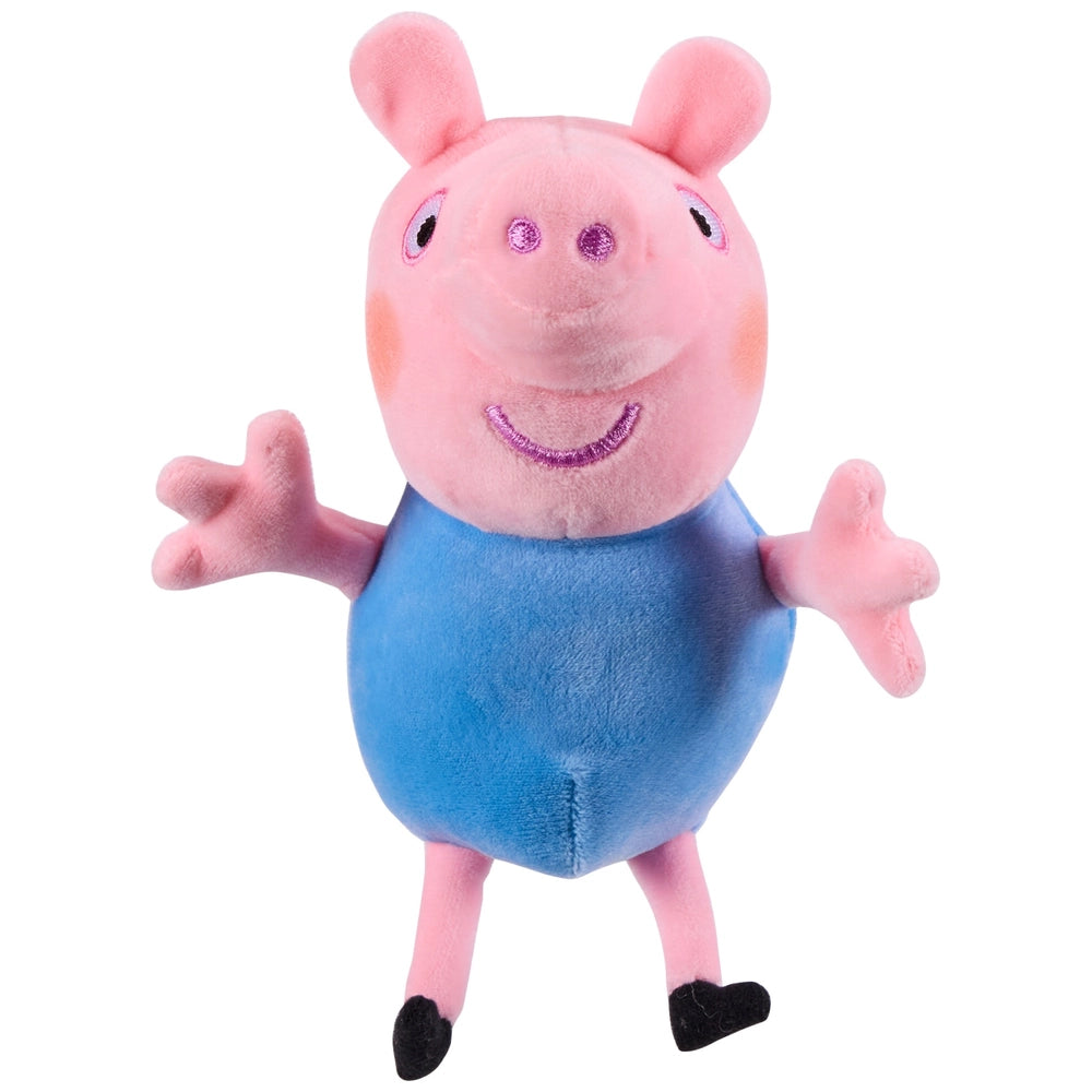 Peppa Pig 5 Pack Family Plush With Baby Evie