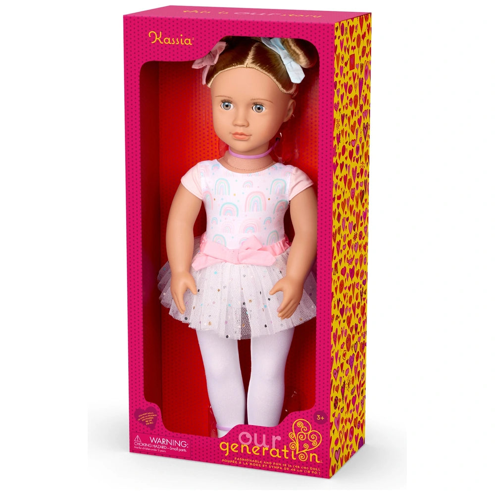 Our Generation Doll Ballerina Kassia