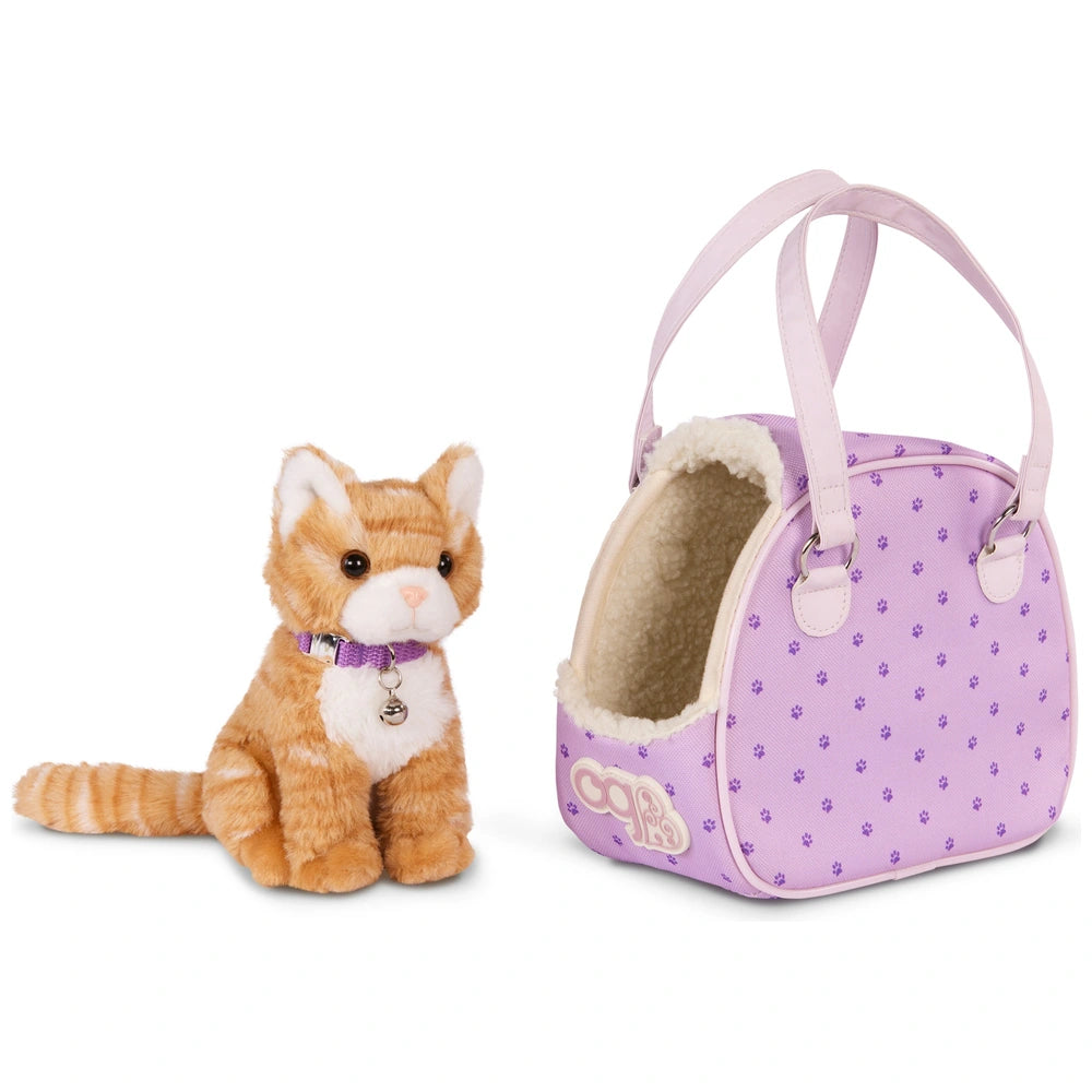 Our Generation Hop In Cat Carrier Set
