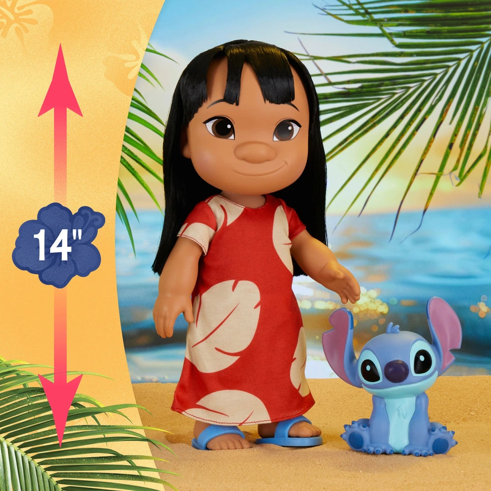 Disney Stitch Lilo Toddler Doll And Stitch Figure Set
