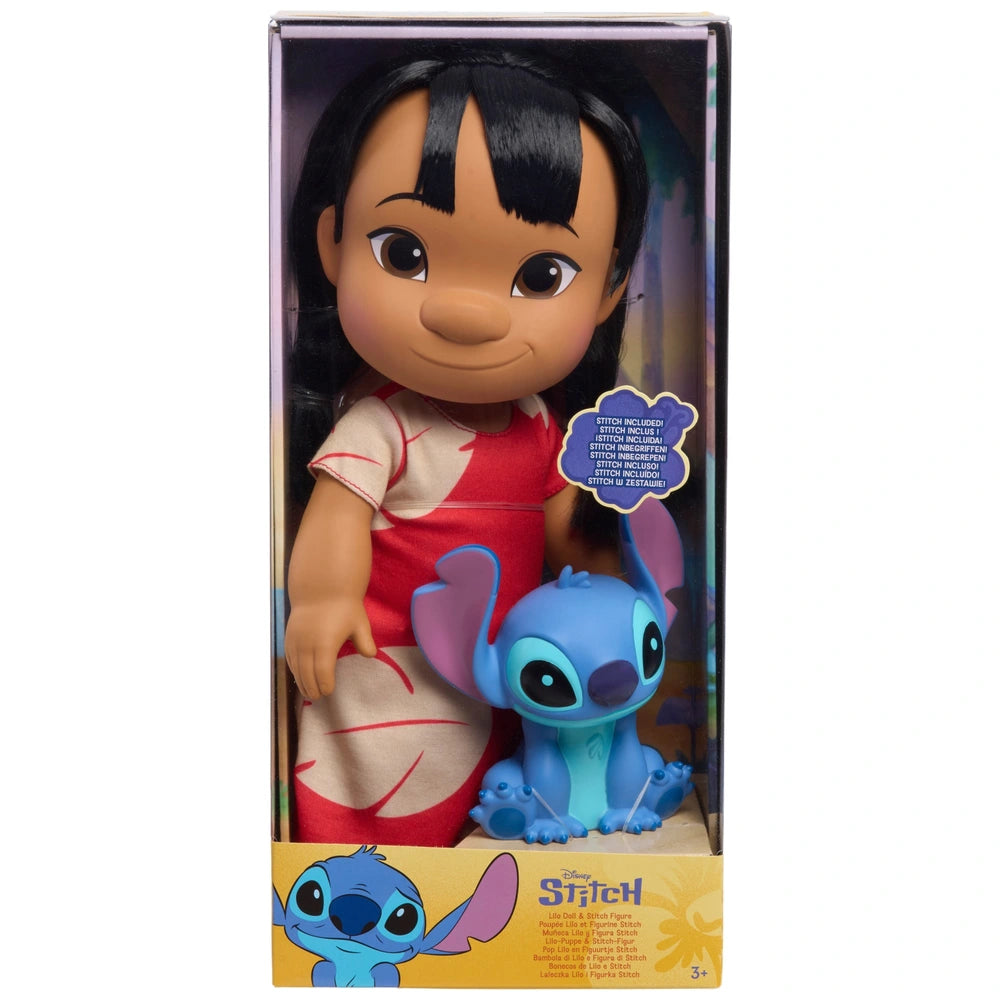 Disney Stitch Lilo Toddler Doll And Stitch Figure Set