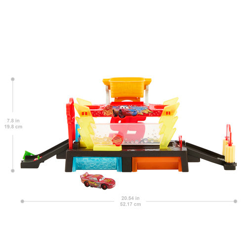 Disney Cars Colour-Changing Race Ready Car Wash Playset