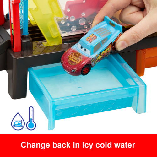Disney Cars Colour-Changing Race Ready Car Wash Playset