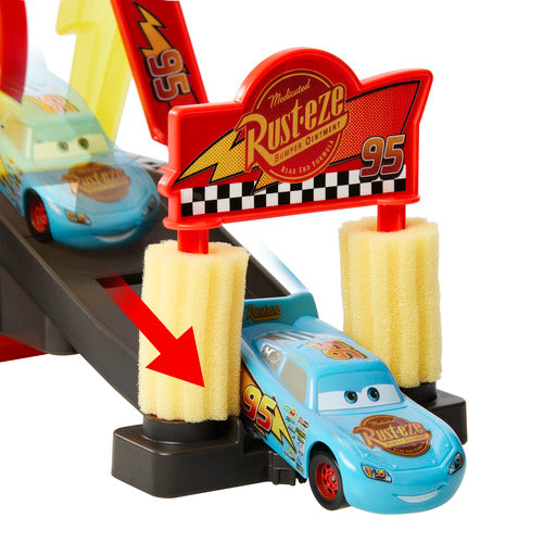 Disney Cars Colour-Changing Race Ready Car Wash Playset