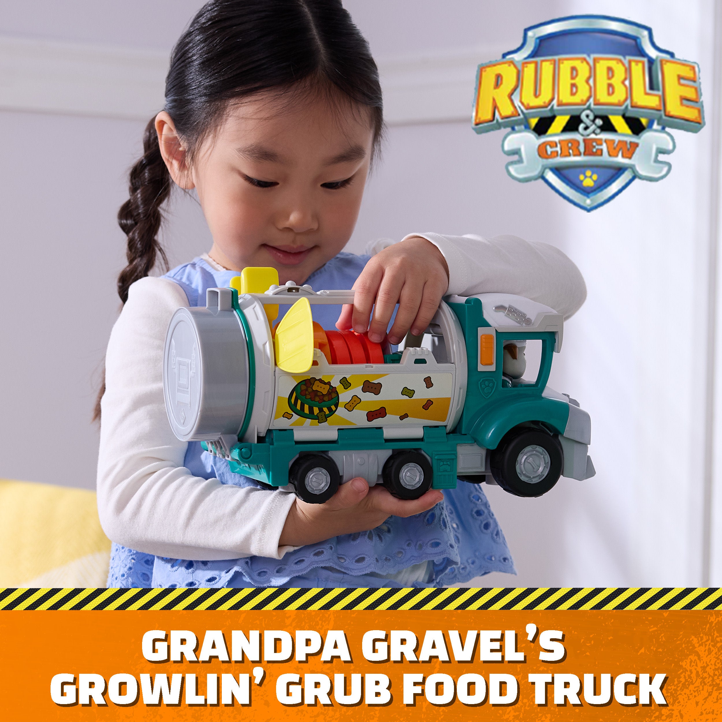 Rubble And Crew, Growlin’ Grub Food Truck Kinetic Sand Playset