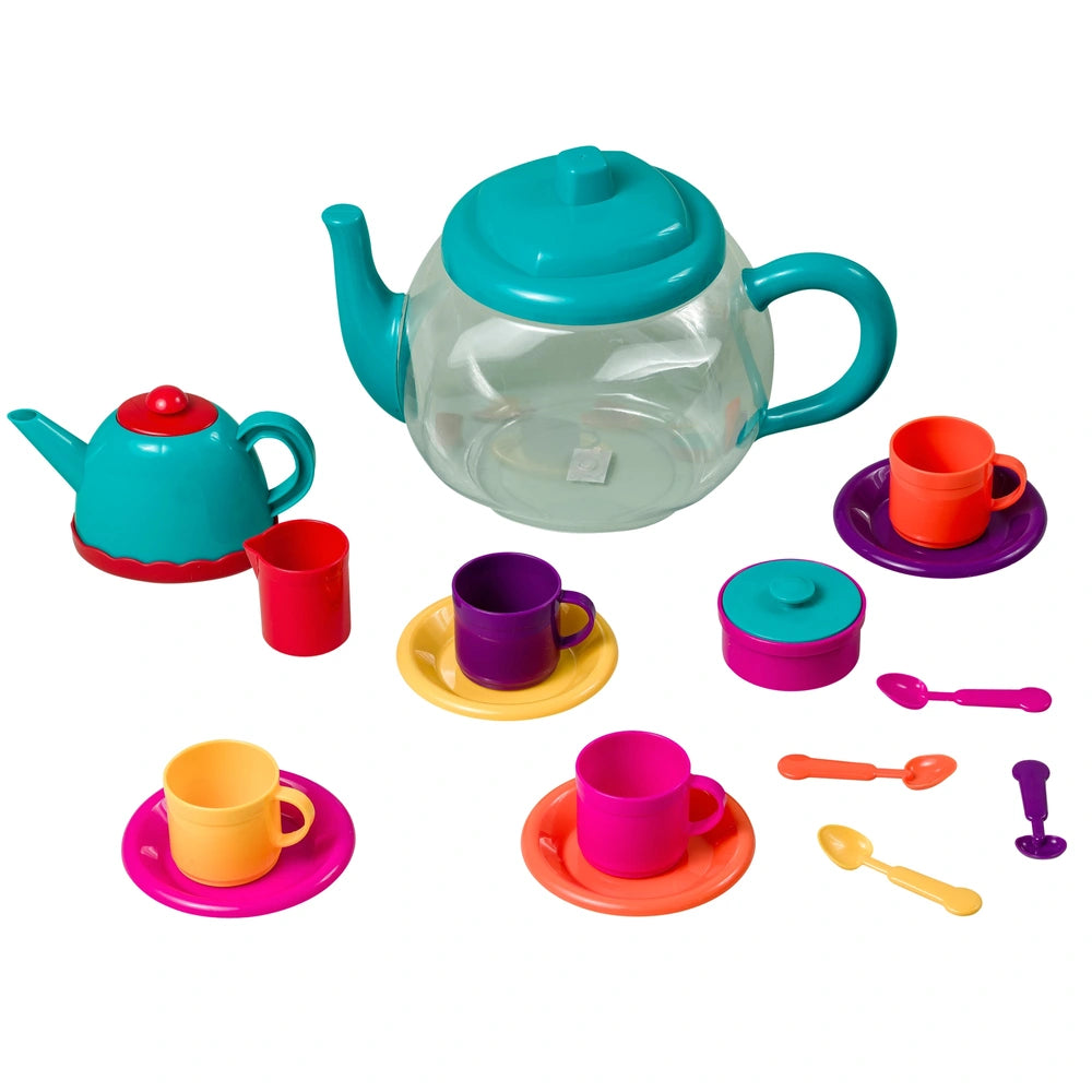 Tea Party 16-Piece Play Tea Set For Four