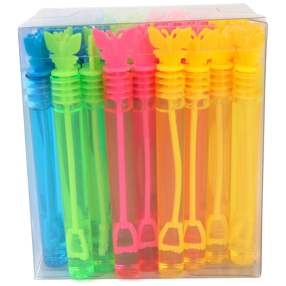 Wanna Bubbles Mini Party Bubble Wands 48 Pack Assortment