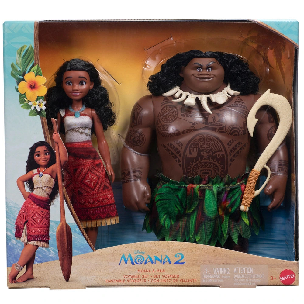 Disney Moana 2 Voyager Set Moana & Maui