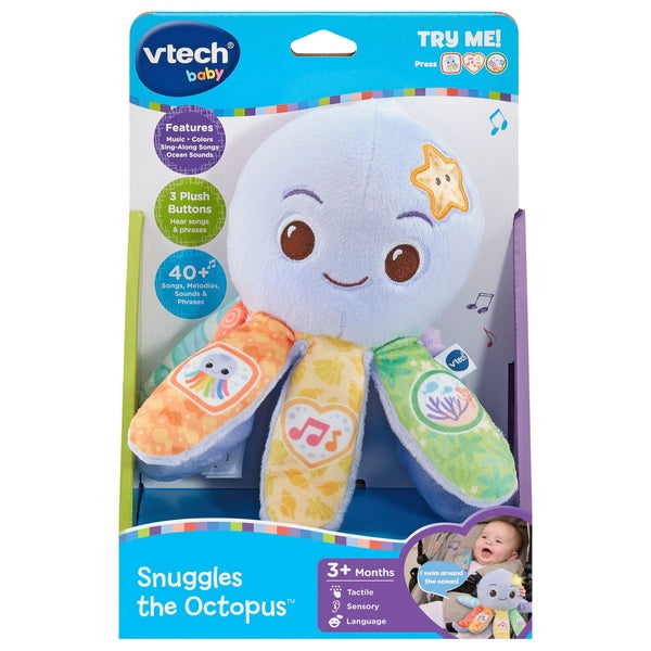 Vtech Baby Snuggles The Octopus Toy