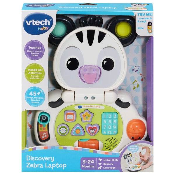 Vtech Baby Discovery Zebra Laptop