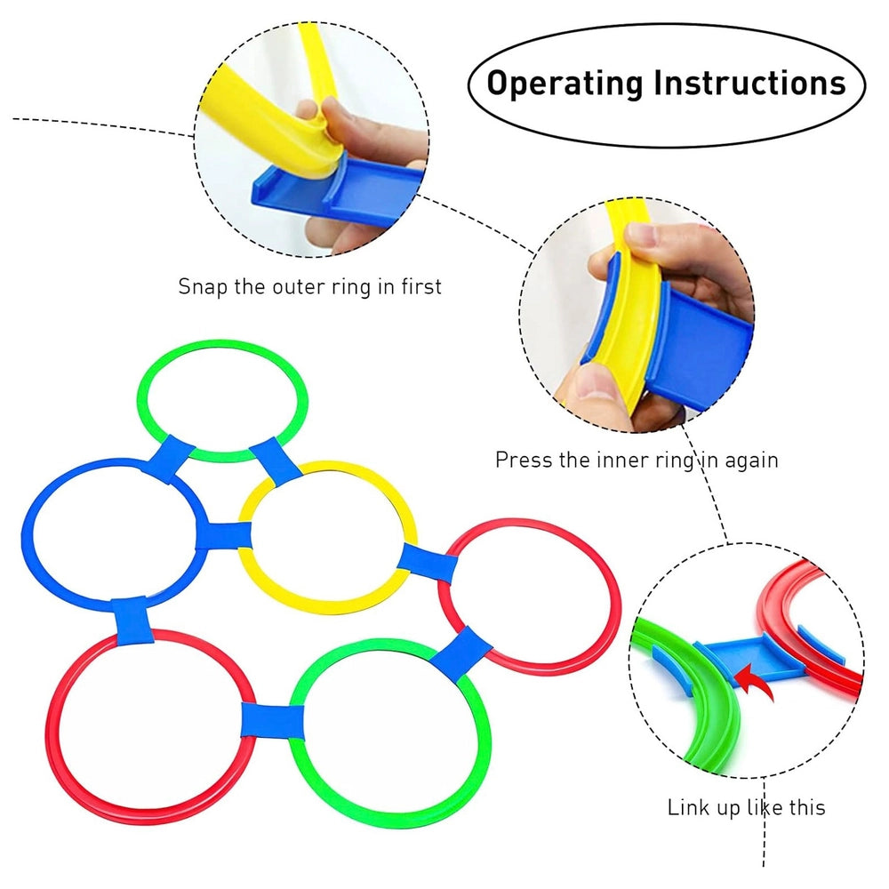 Hopscotch Ring Toss 20 Piece Set