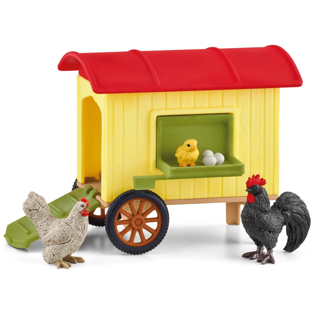 Schleich Farm World 42572 Mobile Chicken Coop