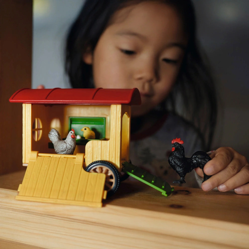 Schleich Farm World 42572 Mobile Chicken Coop