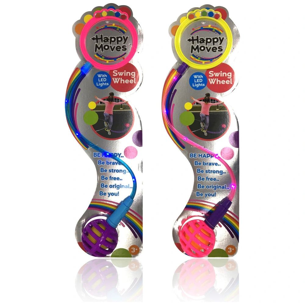 Happy Moves Led Swing Wheel Skipping Ball Assortment