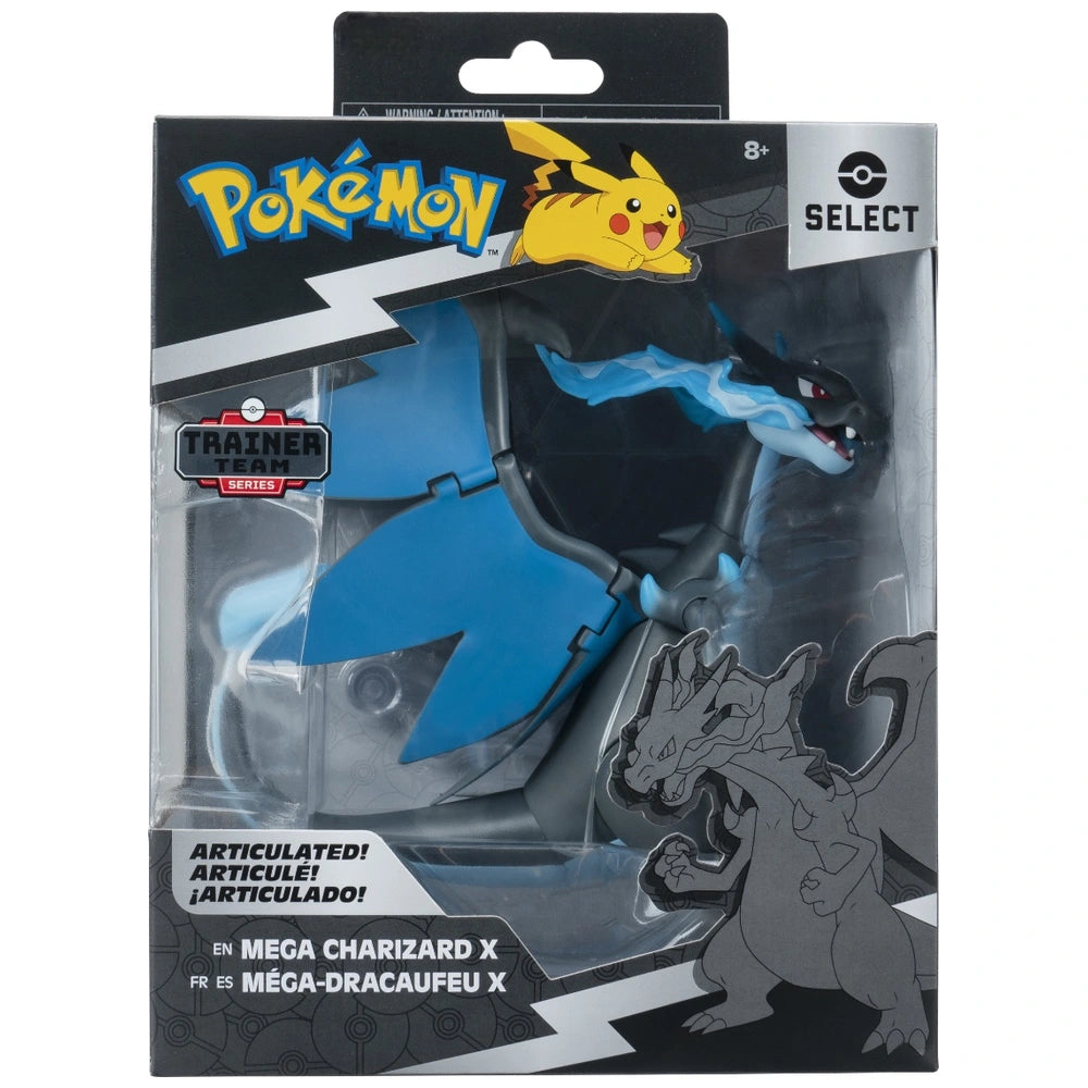 Pokémon Select Action Figure Mega Charizard X 15Cm / 6 Inch