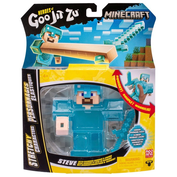 Heroes Of Goo Jit Zu Minecraft Steve With Armour And Sword