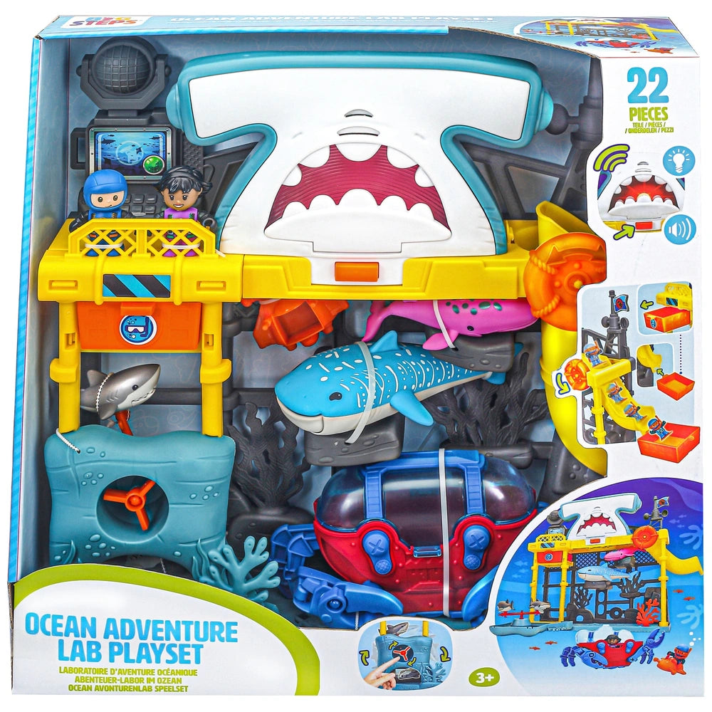 Ocean Ridge Lab Set Big Steps Ocean Adventure Lab Playset