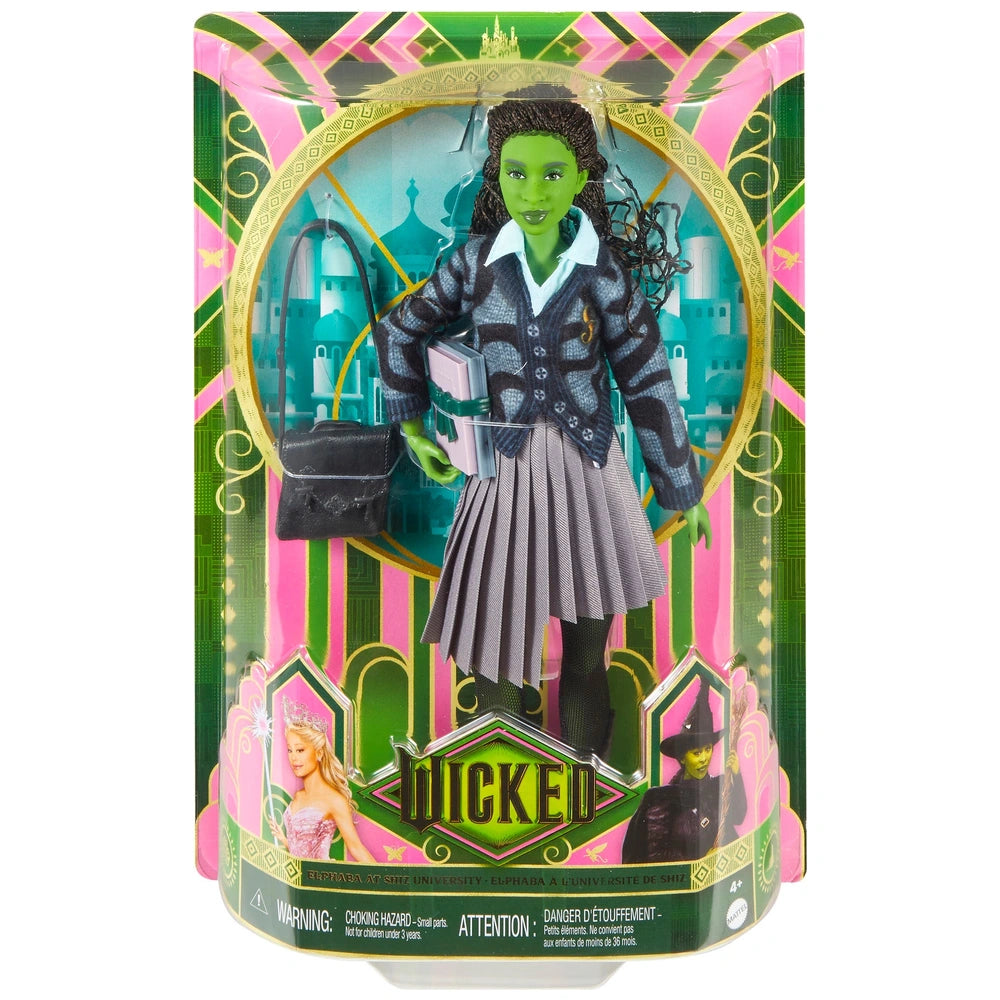 Wicked Fashion Doll University Elphaba 30Cm