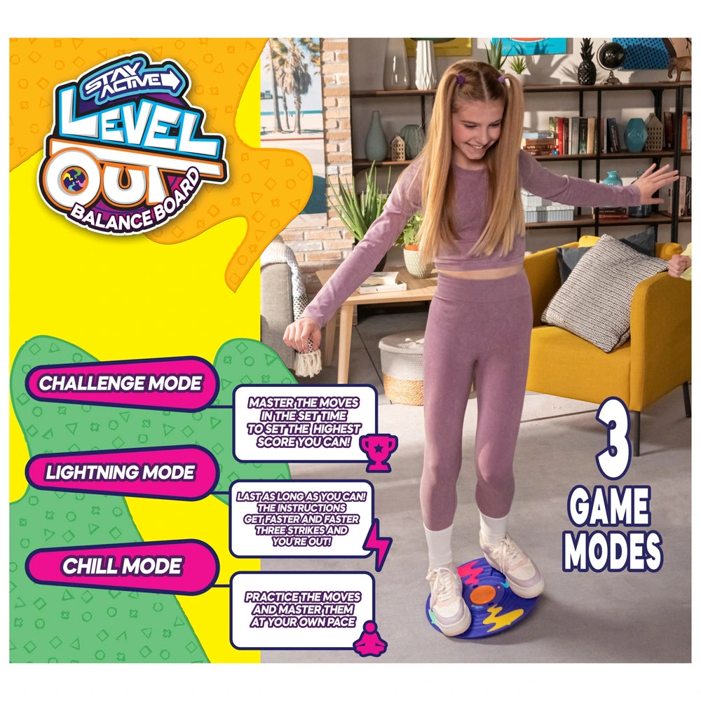 Stay Active Level Out Balance Board Electronic Game