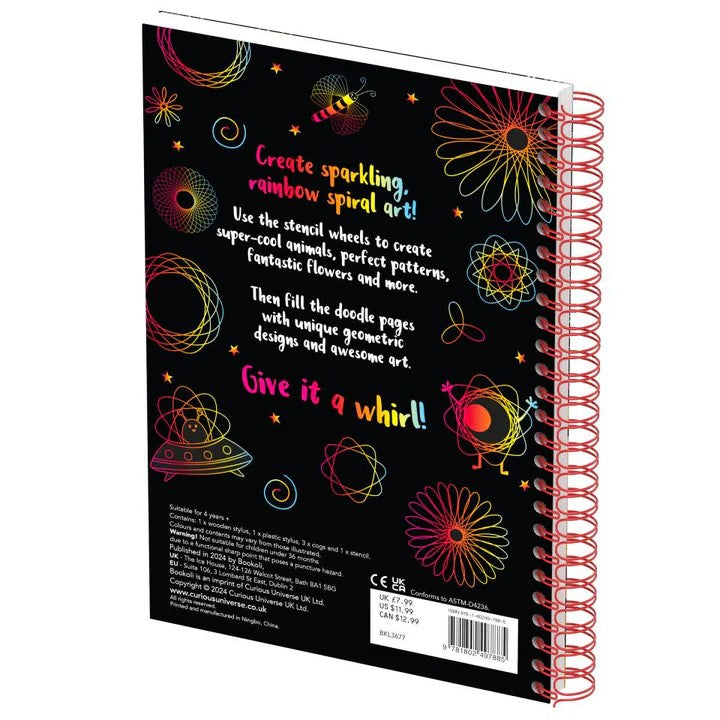 Scratch Art Spiro Book