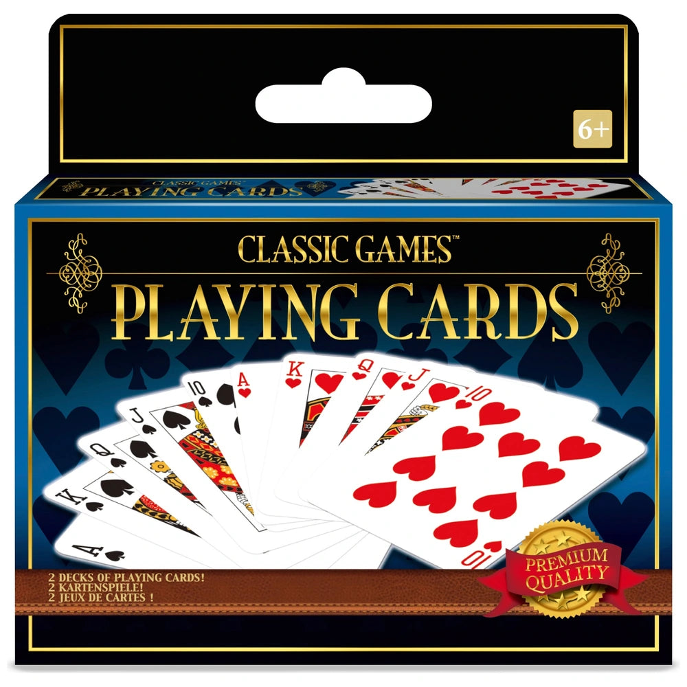 Classic Games Playing Cards 2 Pac