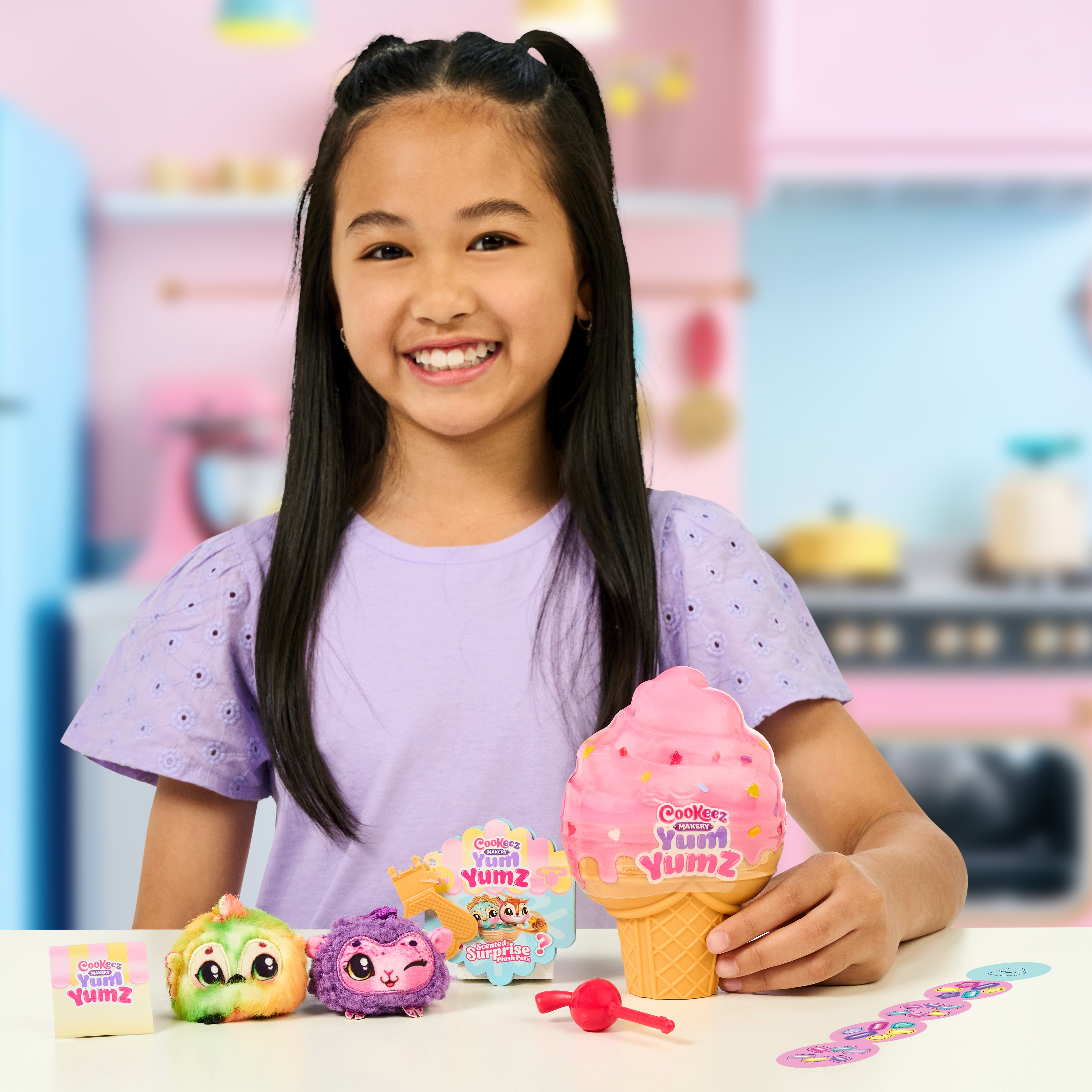 Cookeez Makery Yum Yumz 2 Pack. Scented Surprise Plush Pets. 30+ To Collect