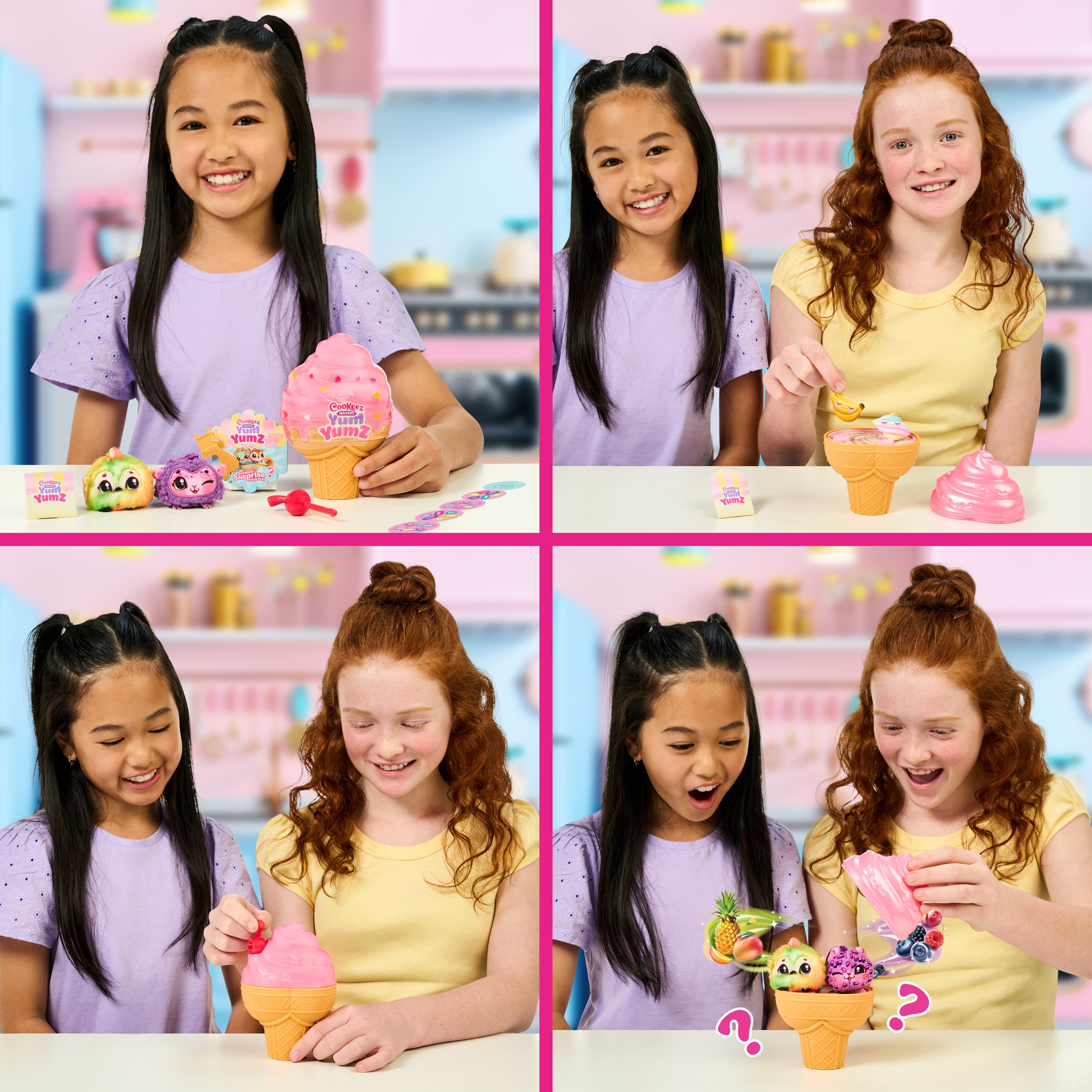 Cookeez Makery Yum Yumz 2 Pack. Scented Surprise Plush Pets. 30+ To Collect