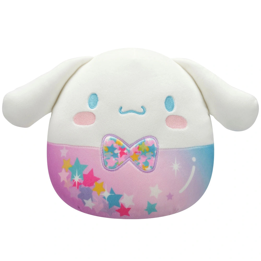 Original Squishmallows Sanrio Plush Starshine Cinnamoroll In Bowtie 25Cm