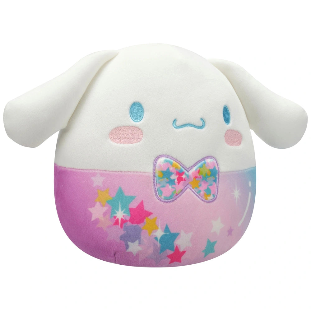 Original Squishmallows Sanrio Plush Starshine Cinnamoroll In Bowtie 25Cm