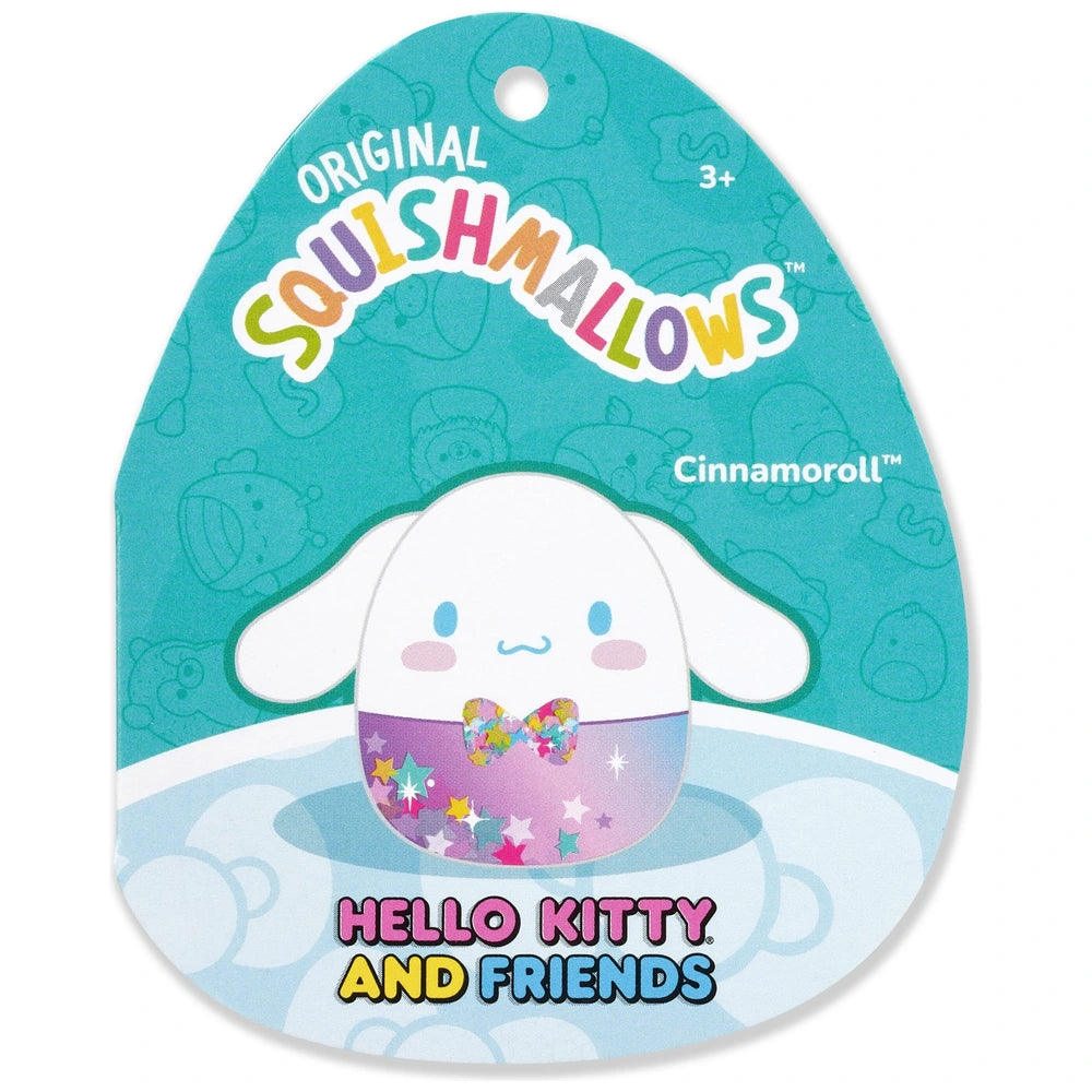 Original Squishmallows Sanrio Plush Starshine Cinnamoroll In Bowtie 25Cm