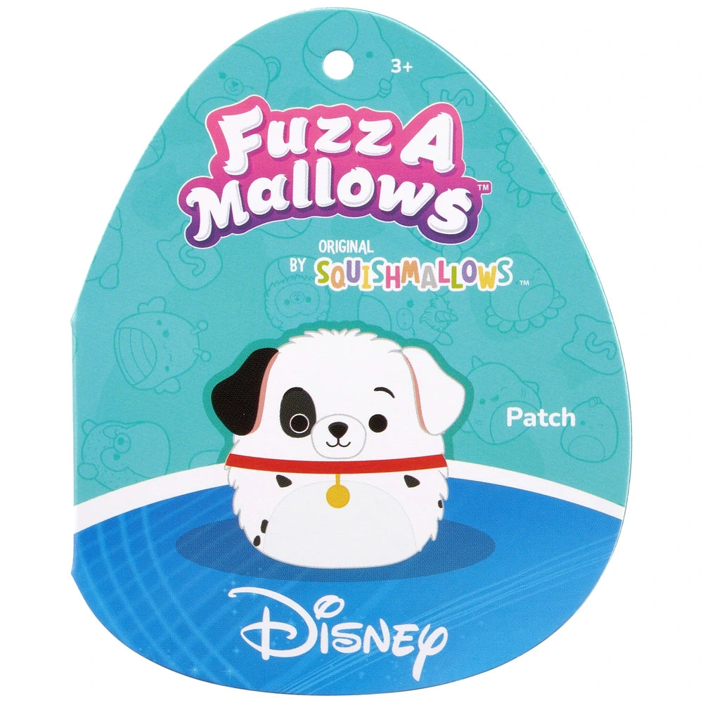 Original Squishmallows Fuzz-A-Mallows Disney 101 Dalmatians Plush Patch 20Cm