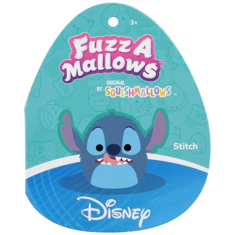 Original Squishmallows Fuzz-A-Mallows Plush Disney Stitch 20Cm