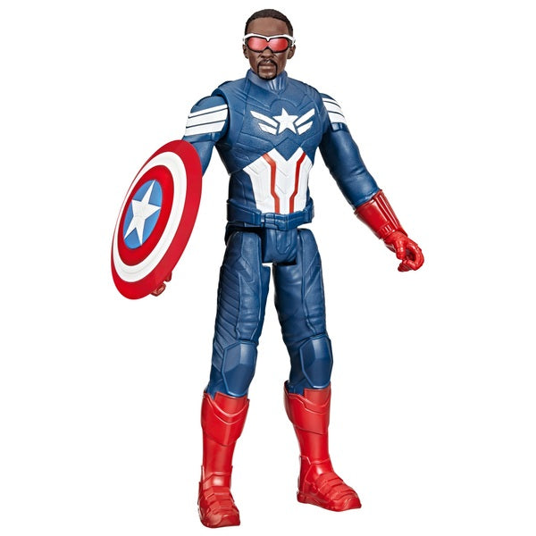 Marvel Captain America: Brave New World Titan Hero Series Action Figure Captain America 30Cm