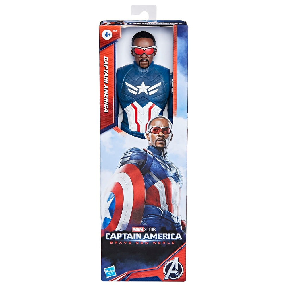 Marvel Captain America: Brave New World Titan Hero Series Action Figure Captain America 30Cm